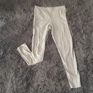 Plain grey girls leggings